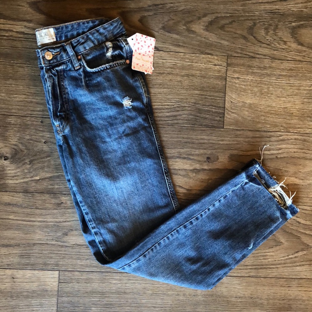 Free People blue jeans